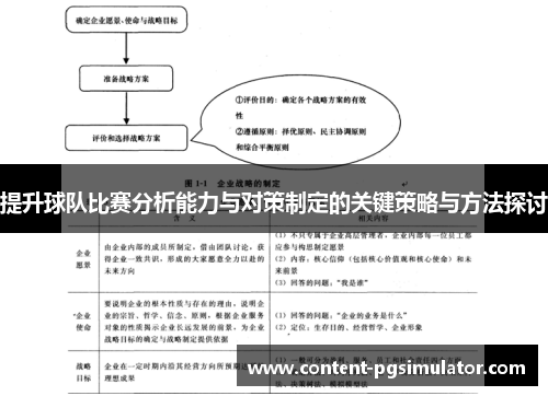 提升球队比赛分析能力与对策制定的关键策略与方法探讨