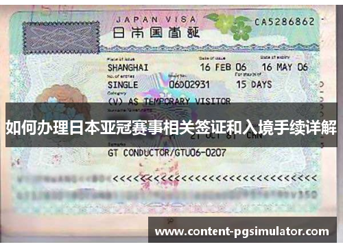 如何办理日本亚冠赛事相关签证和入境手续详解