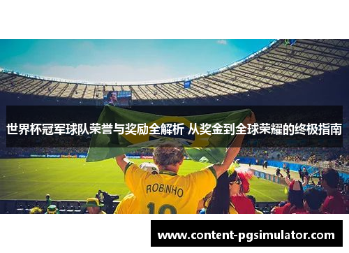 世界杯冠军球队荣誉与奖励全解析 从奖金到全球荣耀的终极指南